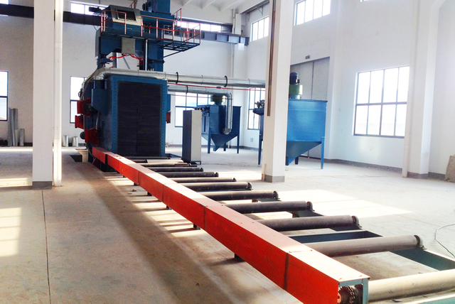 HP1018-6 H-beam Steel Shot Blasting Machine