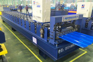 YX26-185-740 Trapezoidal Roofing Sheet Machine