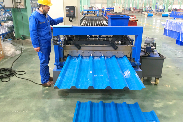 YX35-200-1000 Trapezoidal Sheet Roll Forming Machine