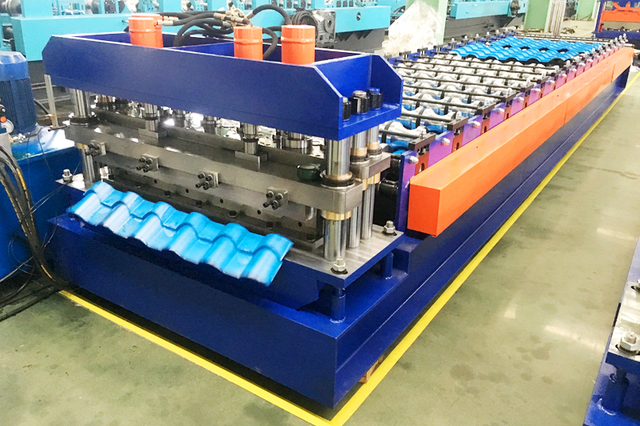 YX28-195-780/975 Tile Roof Roll Forming Machine