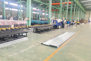 SAC80Z120-300 Fully Automatic CZ(+) Purlin Production Line