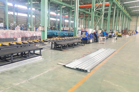 SAC80Z120-300 Fully Automatic CZ(+) Purlin Production Line