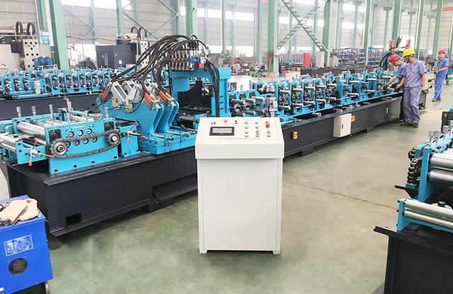 SMC80Z120-300 CZ Purlin Roll Forming Machine