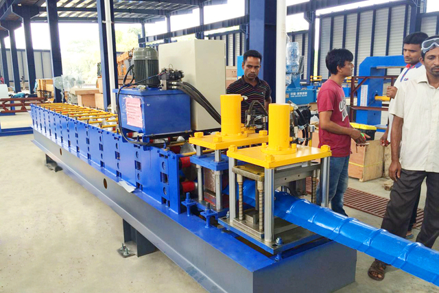 YX120-312 Tile Roof Ridge Cap Machine